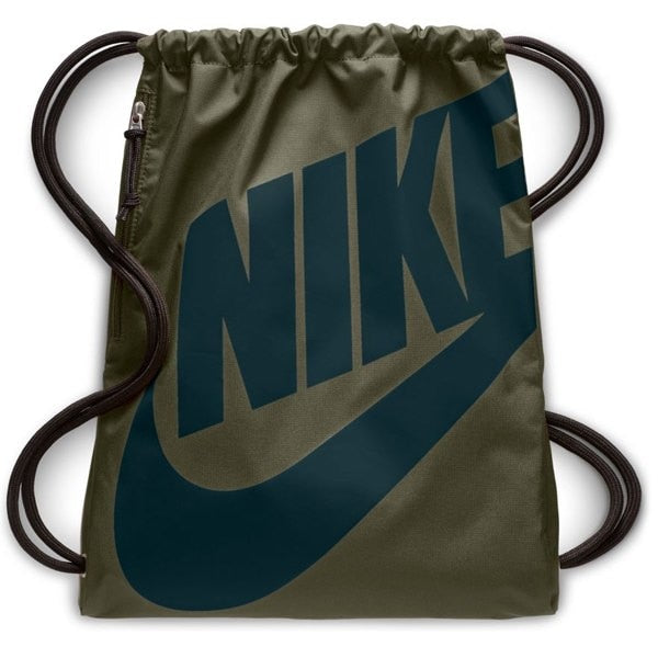 Nike Hertiage Gym Sack Olive Canvas/Midnight Spruce