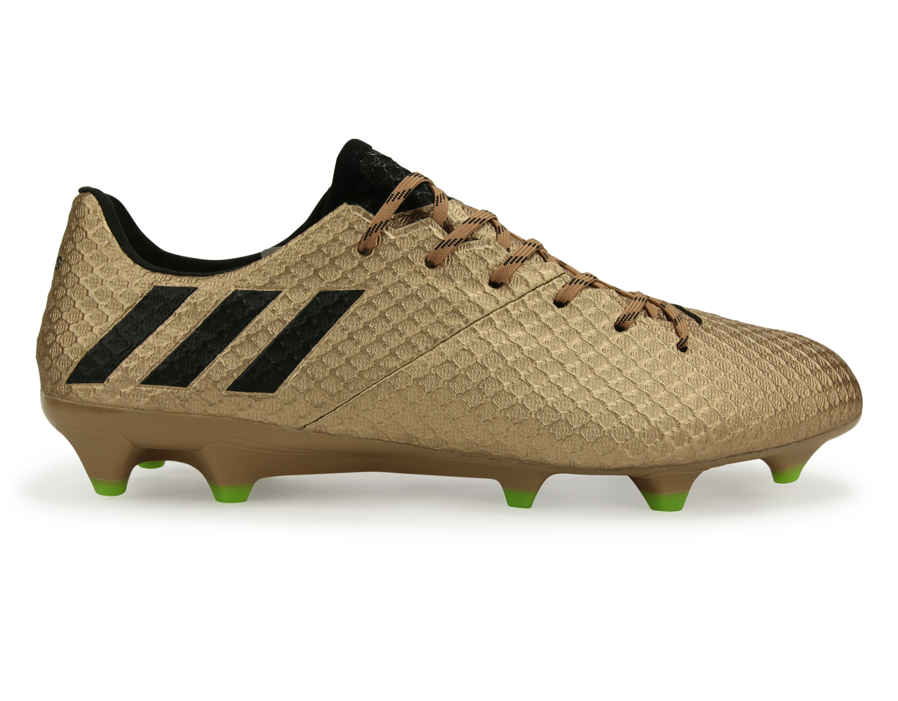 adidas Men's Messi 16.1 FG Copper Metallic/Core Black/Solar Green
