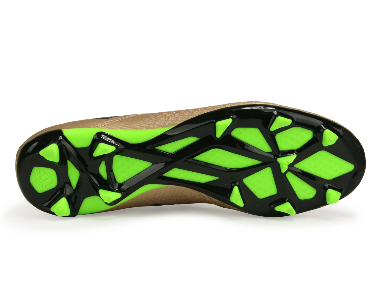 adidas Men's Messi 16.3 FG Copper Metallic/Core Black/Solar Green