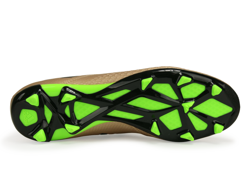 adidas Men's Messi 16.3 FG Copper Metallic/Core Black/Solar Green