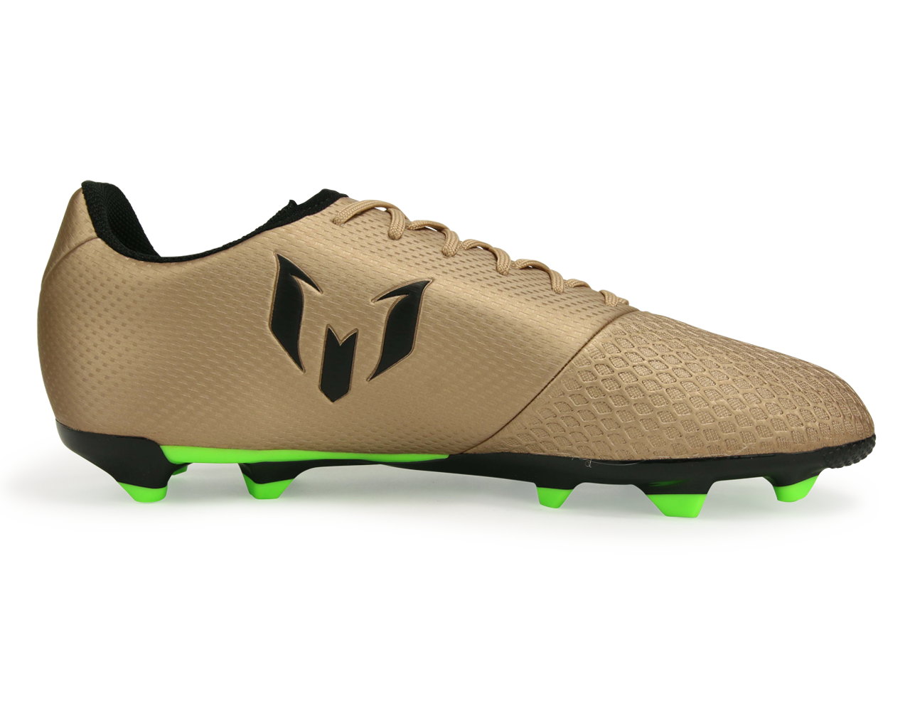 adidas Kids Messi 16.3 FG Copper Metallic/Core Black/Solar Green