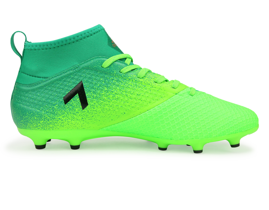 adidas Men's ACE 17.3 Primemesh FG Solar Green/Core Black/Core Green