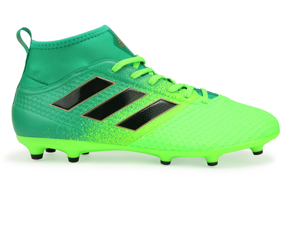 Fitness optellen omroeper adidas Men's ACE 17.3 Primemesh FG Solar Green/Core Black/Core Green –  Azteca Soccer