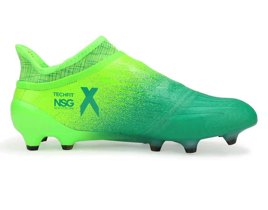 adidas Men's X 16+ Purechaos FG Solar Green/Core Black/Core Green