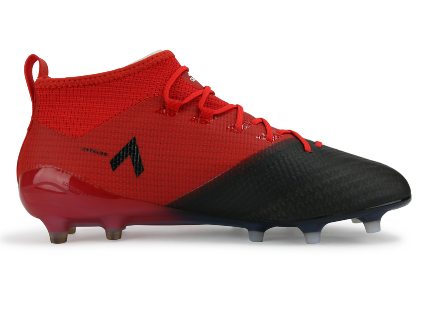 adidas Men's ACE 17.1 PrimeKnit FG Red/White/Core Black