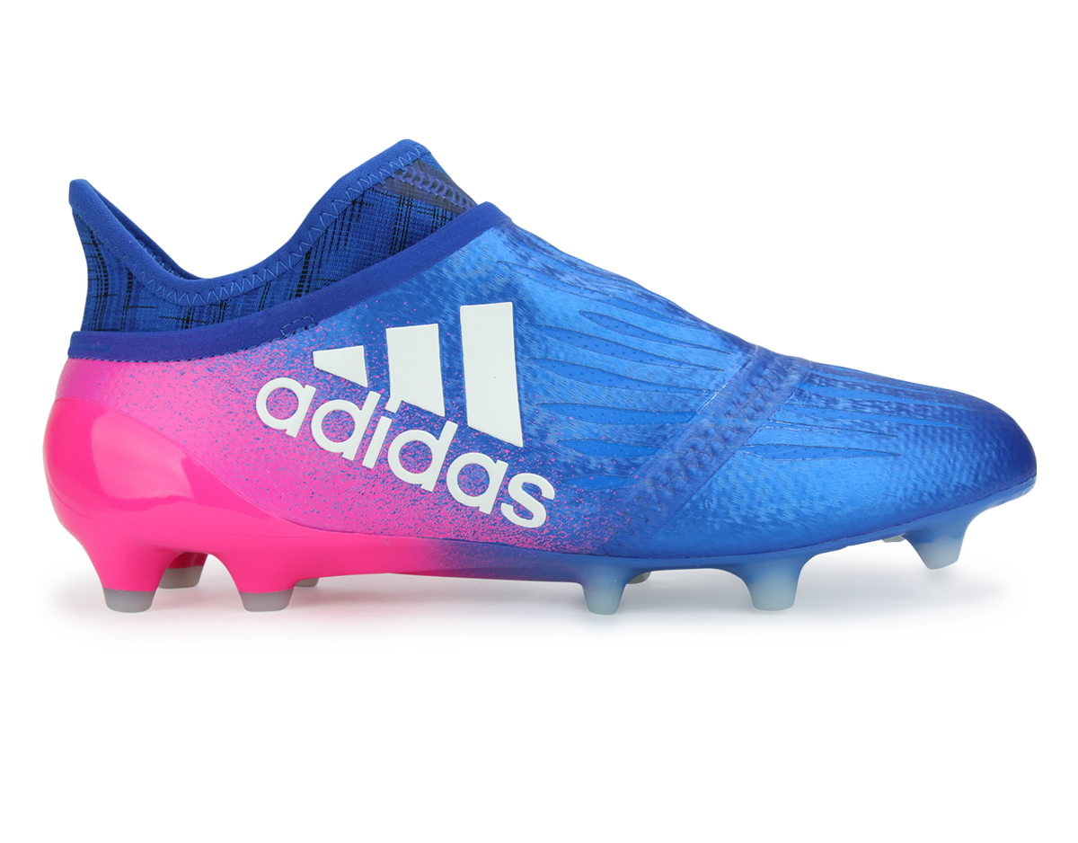 adidas Men s X 16 Purechaos FG Blue White Azteca Soccer