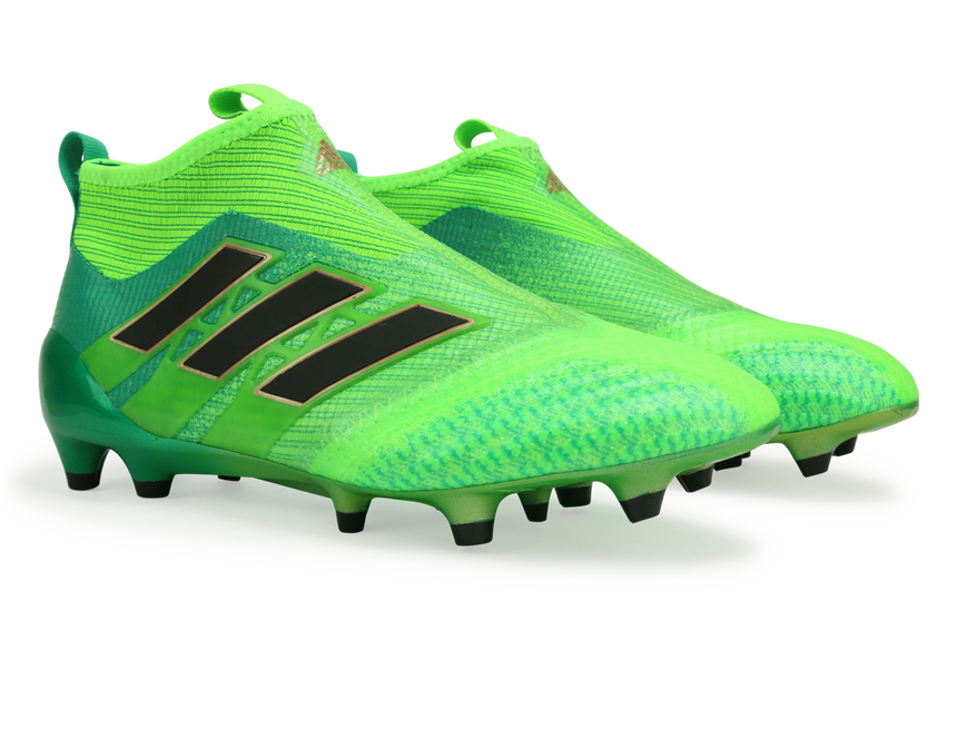 adidas Kids ACE 17+ PURECONTROL FG Solar Green/Core Black/Core Green