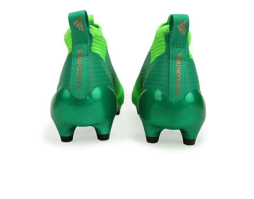 adidas Kids ACE 17+ PURECONTROL FG Solar Green/Core Black/Core Green