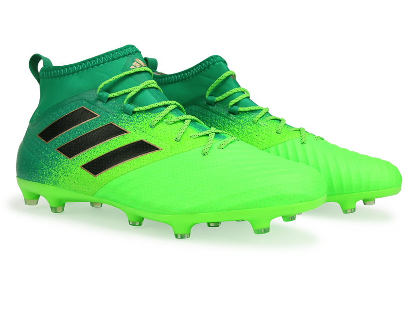 adidas Men's ACE 17.2 Primemesh FG Solar Green/Core Black/Core Green