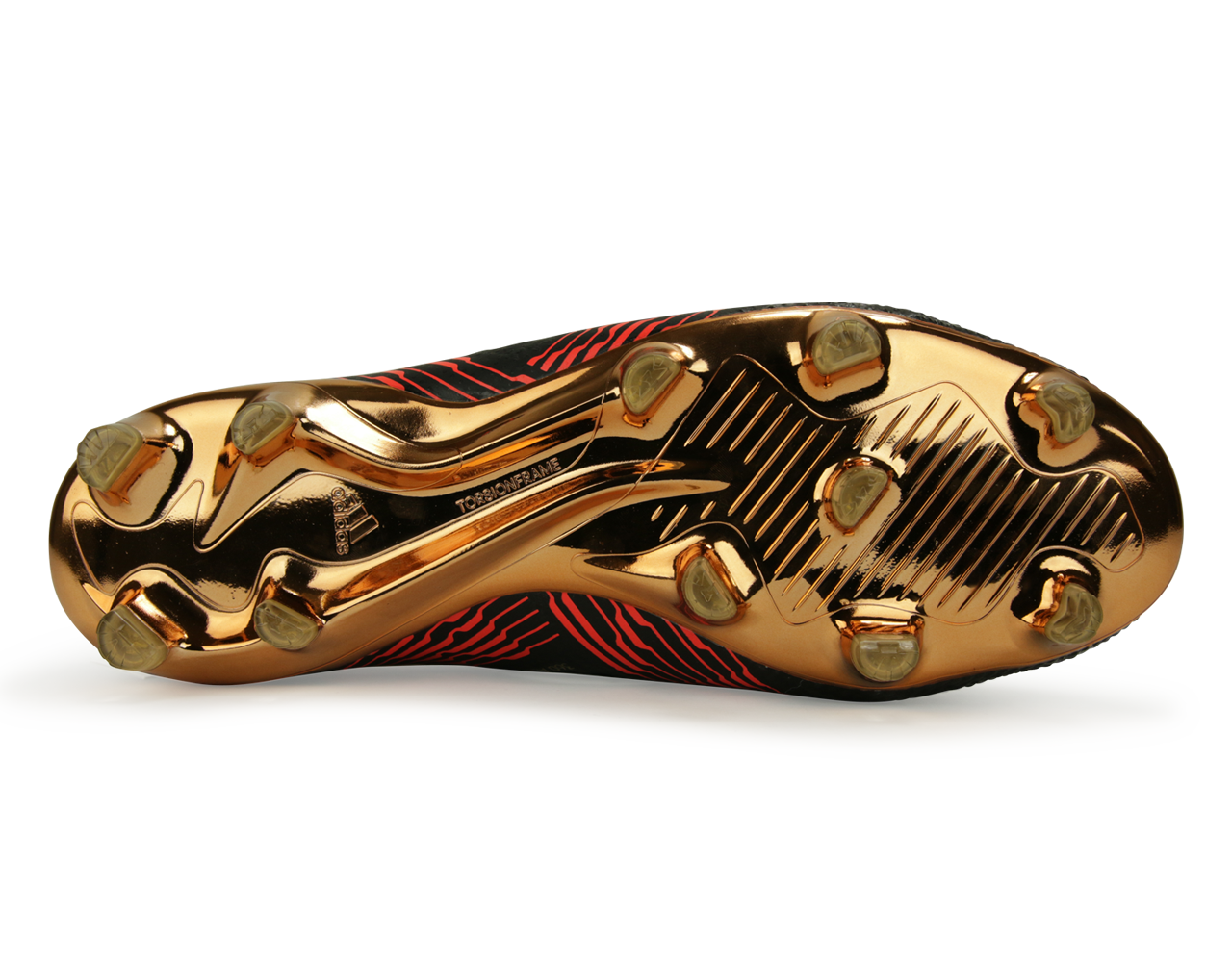 adidas Men's Nemeziz 17+ FG Core Black/Solar Red