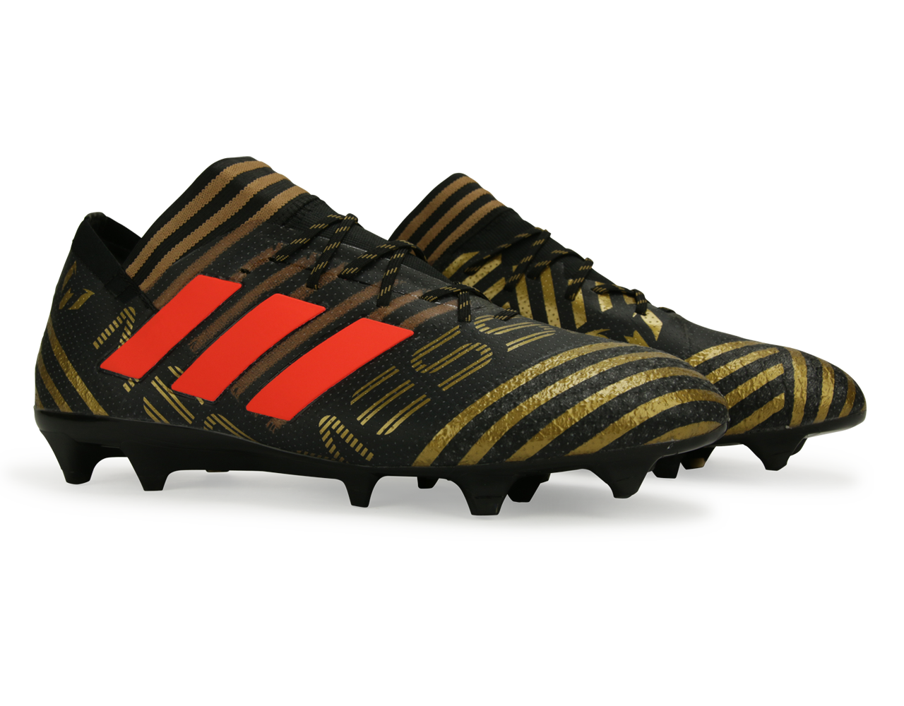 adidas Men's Nemeziz Messi 17.1 FG Core Black/Solar Red