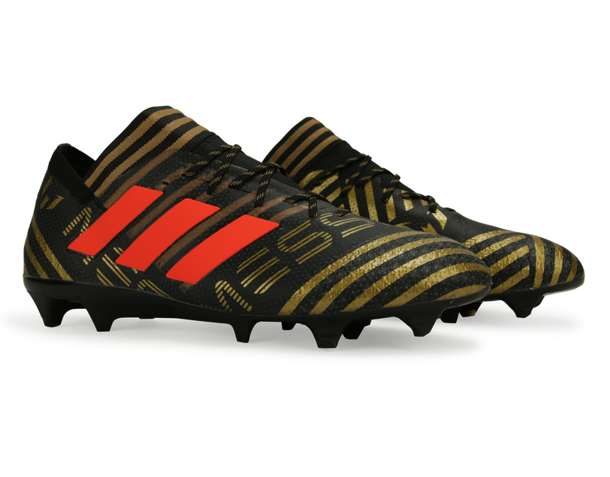 adidas Men's Nemeziz Messi 17.1 FG Core Black/Solar Red