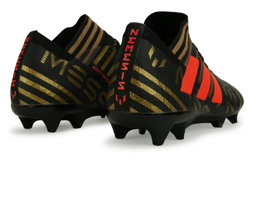 adidas Men's Nemeziz Messi 17.1 FG Core Black/Solar Red