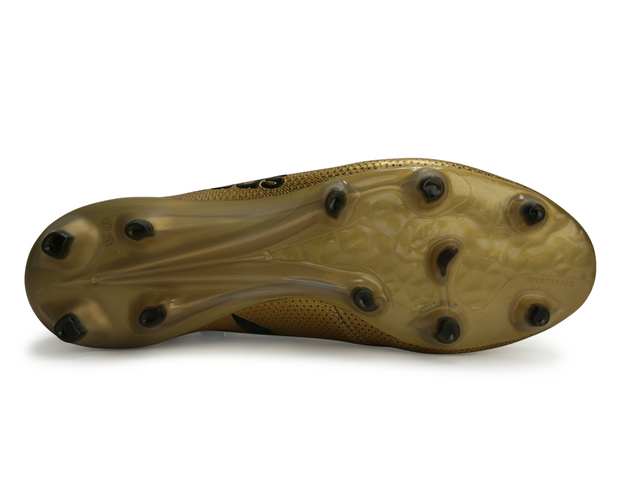 adidas Men's X 17.1 FG Tactile Gold Metallic/Core Black/Solar Red