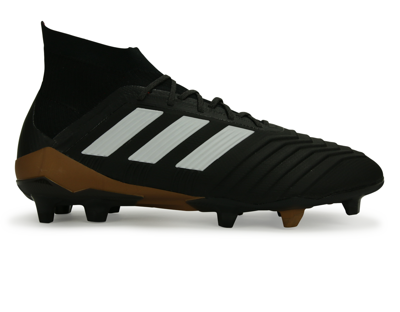 adidas Men's Predator 18.1 FG Core Black/White