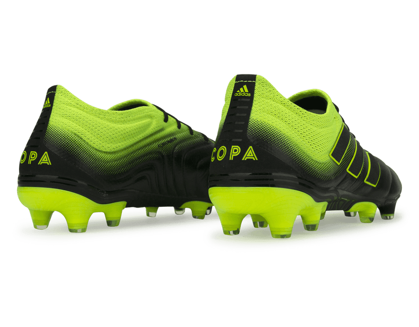 adidas Men's Copa 19.1 FG Off Black/Solar Yellow