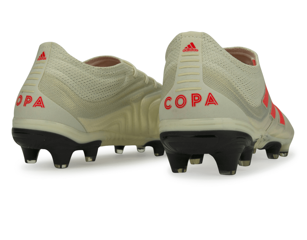 adidas Men's Copa 19.1 FG Off White/Solar Red/Core Black