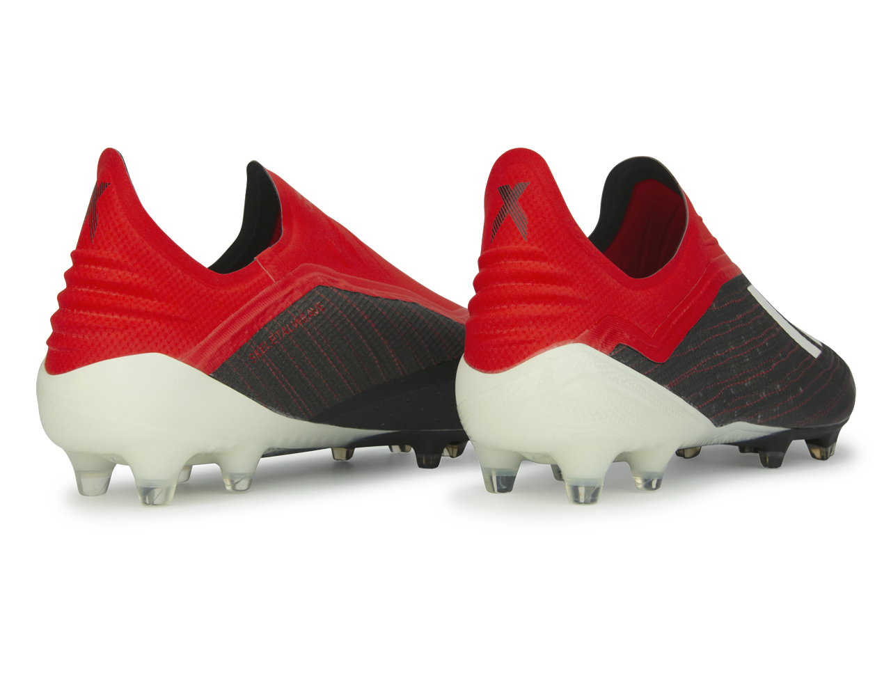 adidas Men's X 18+ FG Core Black/Active Red
