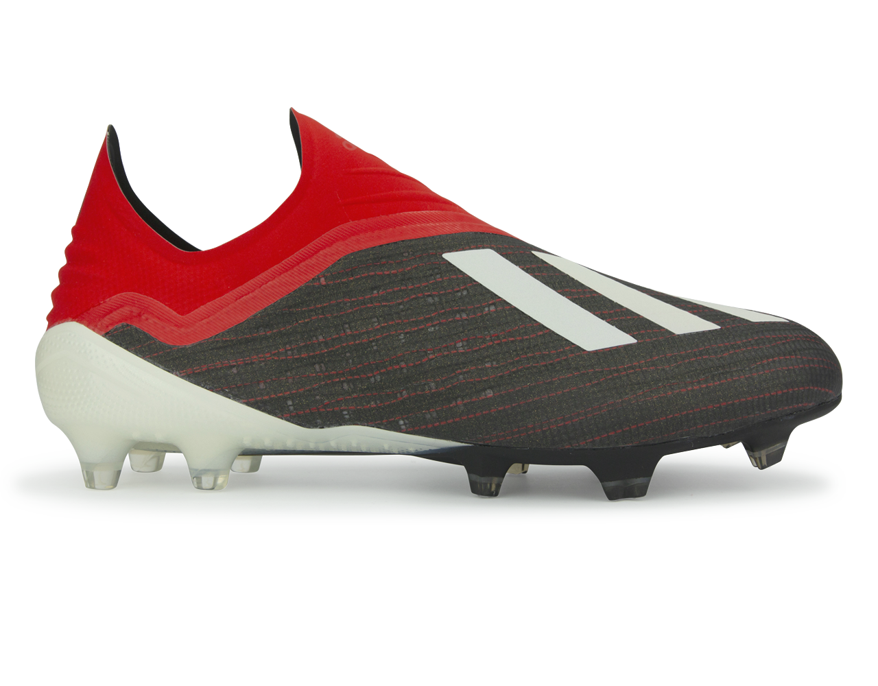 adidas Men's X 18+ FG Core Black/Active Red