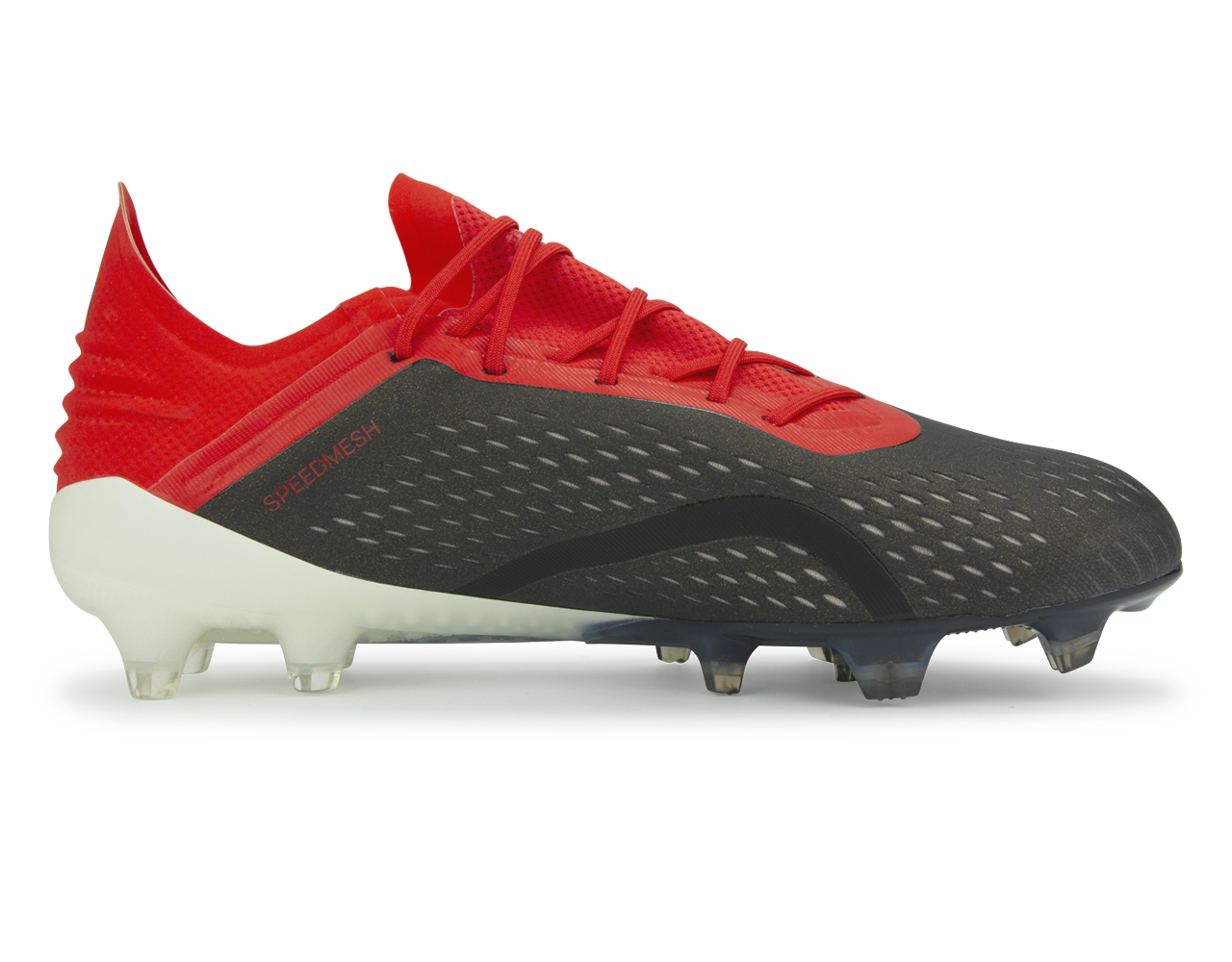 adidas Men's X 18.1 FG Core Black/Active Red