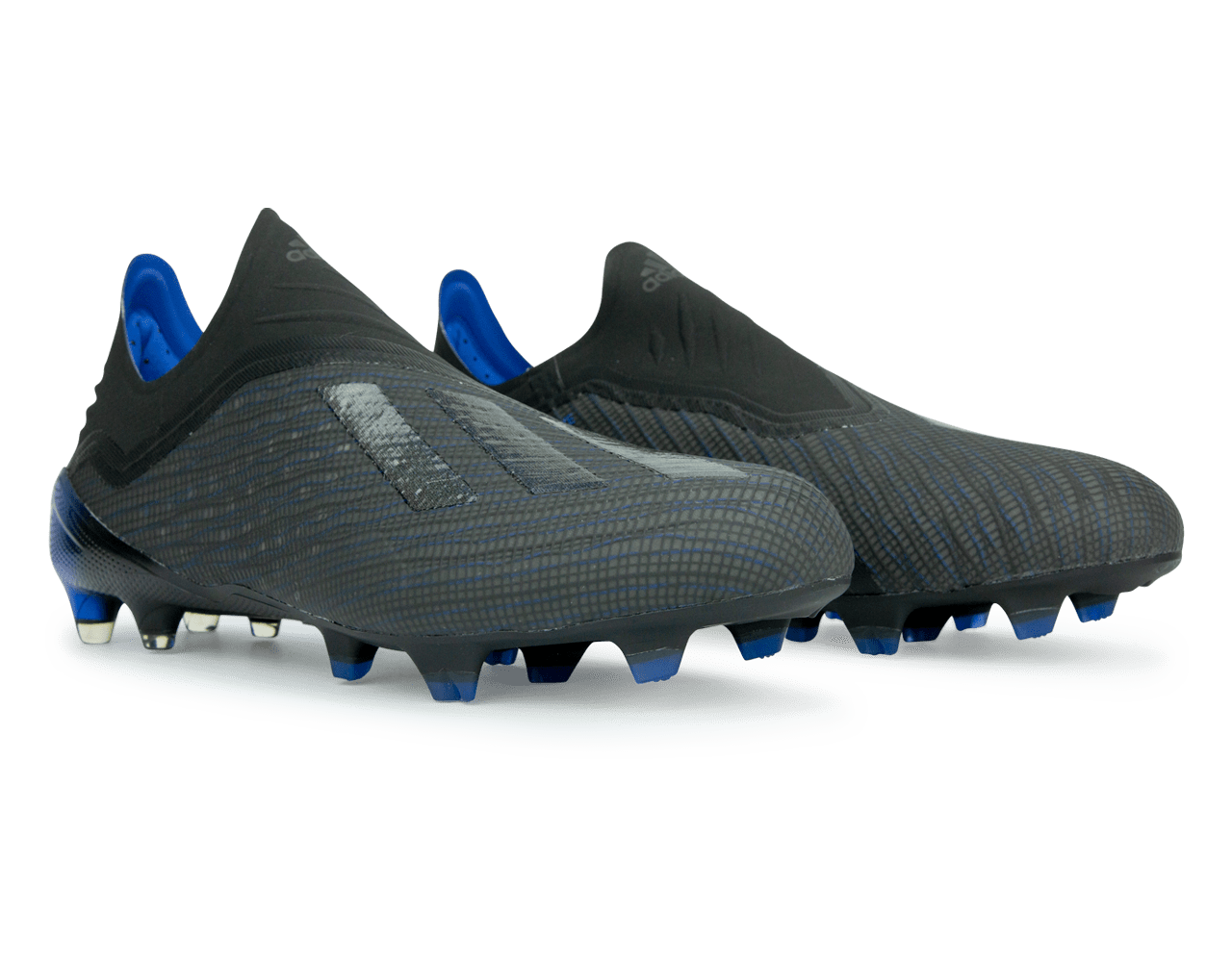 adidas Men's X 18+ FG Core Black/Bold Blue