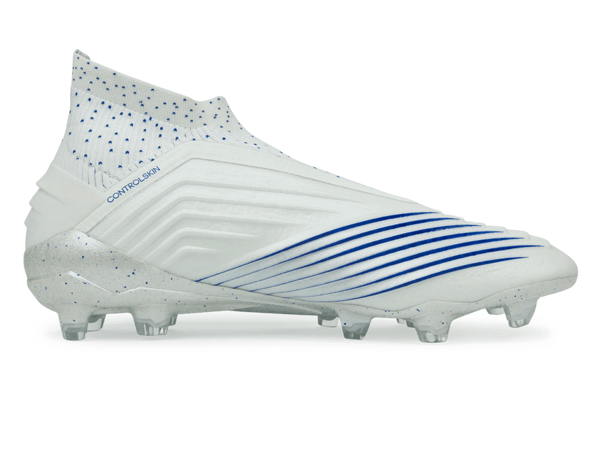 adidas Men's Predator 19+ FG White/Bold Blue