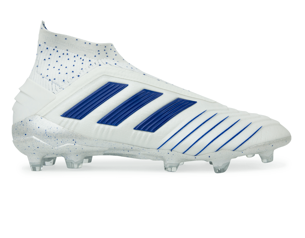 adidas Men's Predator 19+ FG White/Bold Blue