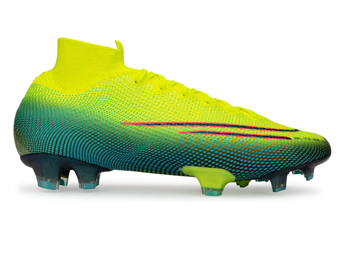 NIKE MERCURIAL SUPERFLY 7 ELITE MDS LEMON VENOM SOCCER CLEATS BQ5469-703  MENS 13