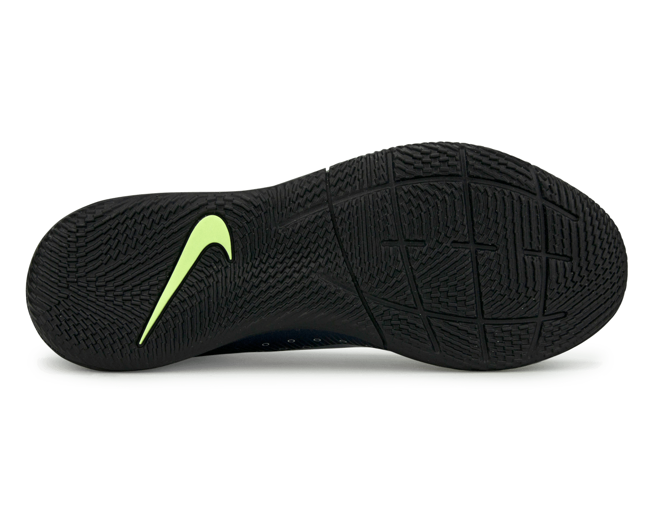 Nike Kids Mercurial Superfly 7 Academy MDS Indoor Soccer Shoes Blue Void/Barely Volt/White