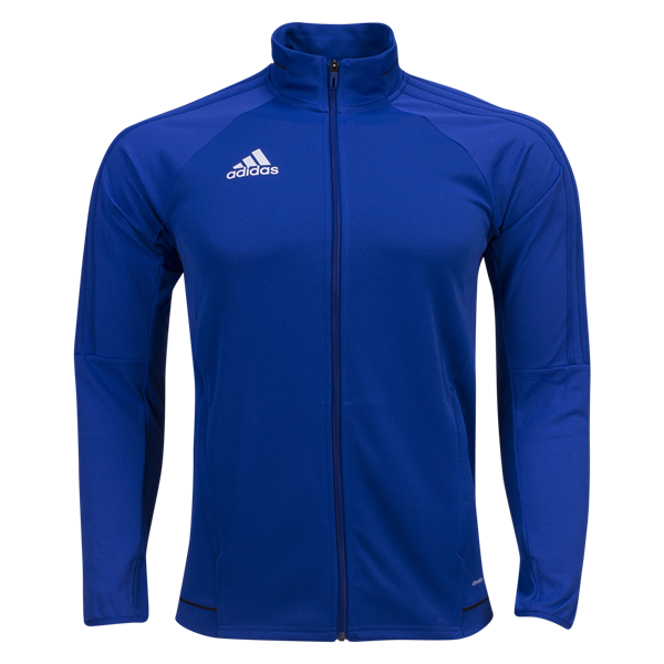 adidas Men's Tiro 17 Training Jacket Bold Blue/Black/White