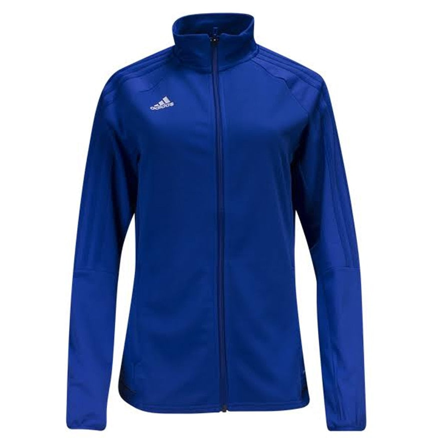adidas Women's Tiro 17 Training Jacket Bold Blue/Black