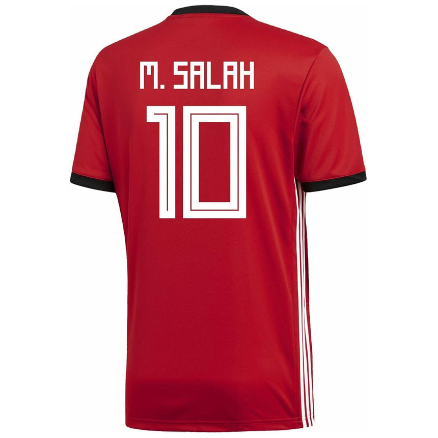 adidas Egypt Men's Home Stadium 2018/19 Jersey w/ M. Salah