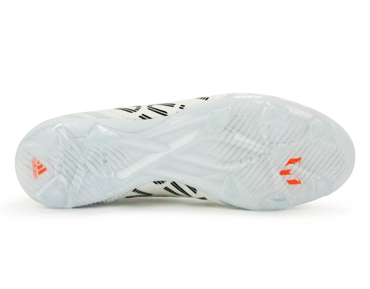 adidas Kids Nemeziz Messi 17+ FG White/Solar Orange/Clear Grey