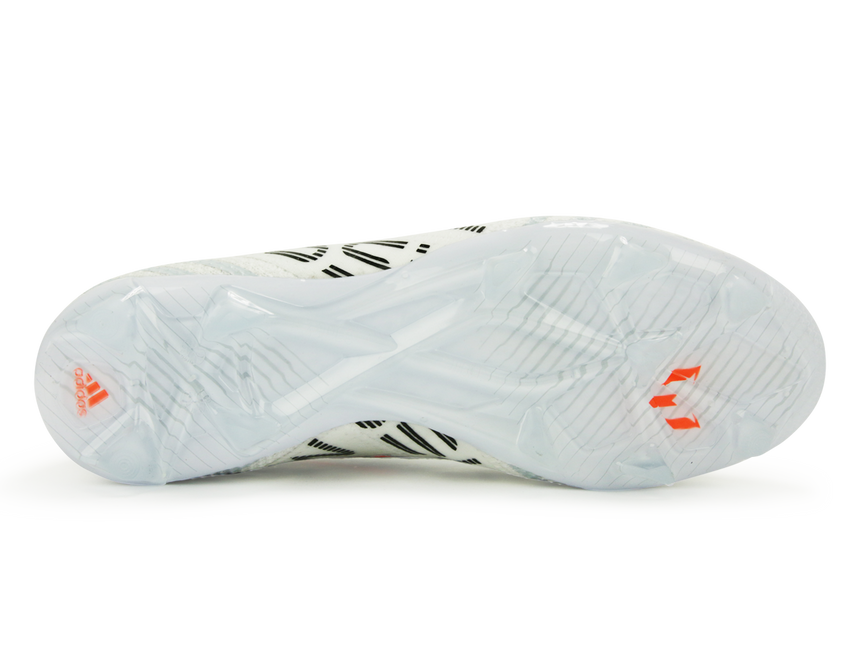 adidas Kids Nemeziz Messi 17+ FG White/Solar Orange/Clear Grey