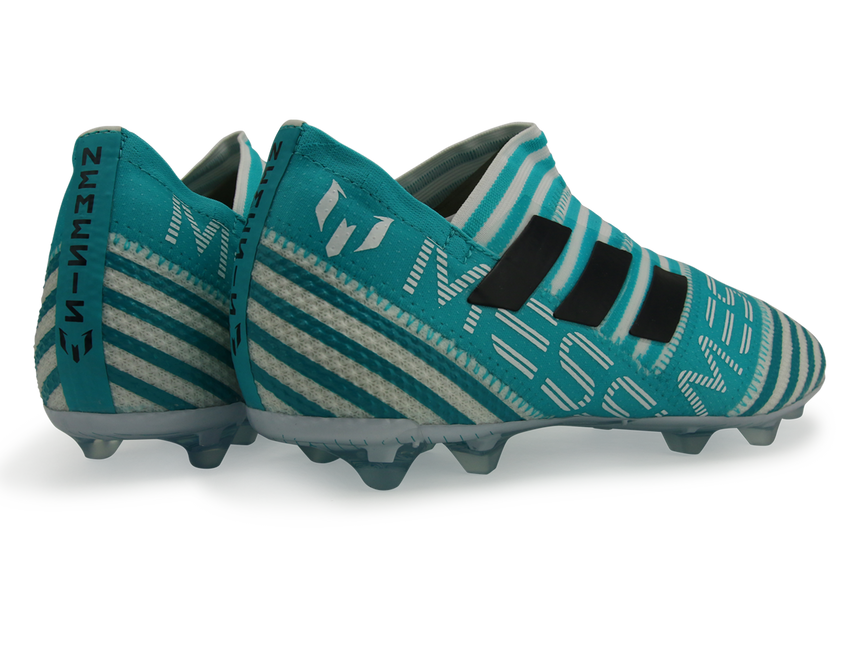 adidas Kids Nemeziz Messi 17+ FG White/Legend Ink/Energy Blue