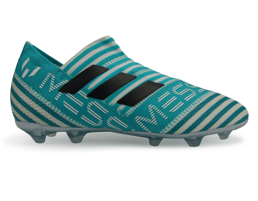 adidas Kids Nemeziz Messi 17+ FG White/Legend Ink/Energy Blue