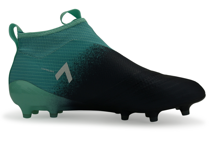 adidas Men's ACE 17+ Purecontrol FG Energy Aqua/White/Legend Ink