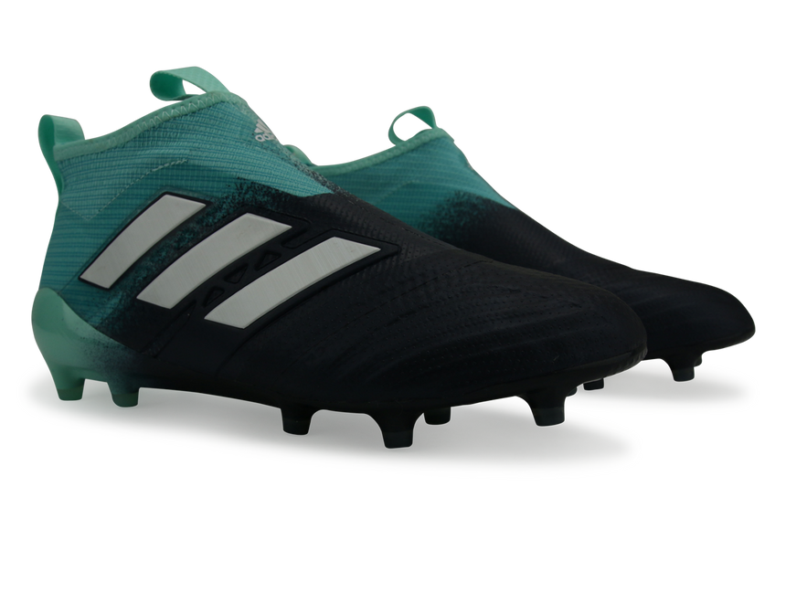 adidas Men's ACE 17+ Purecontrol FG Energy Aqua/White/Legend Ink