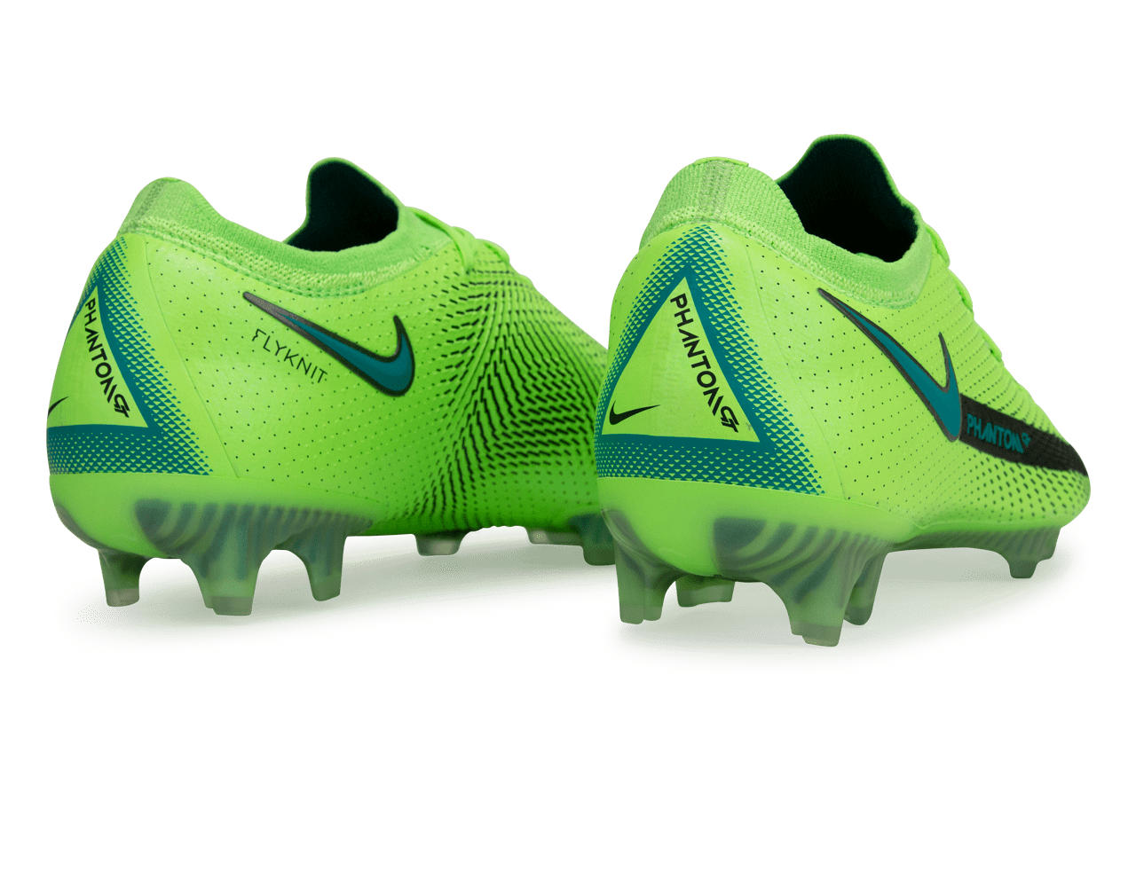 Nike Men's Phantom GT Elite FG Lime/Blue Rear