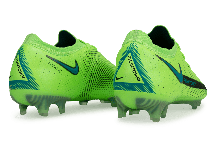 Nike Men's Phantom GT Elite FG Lime/Blue Rear