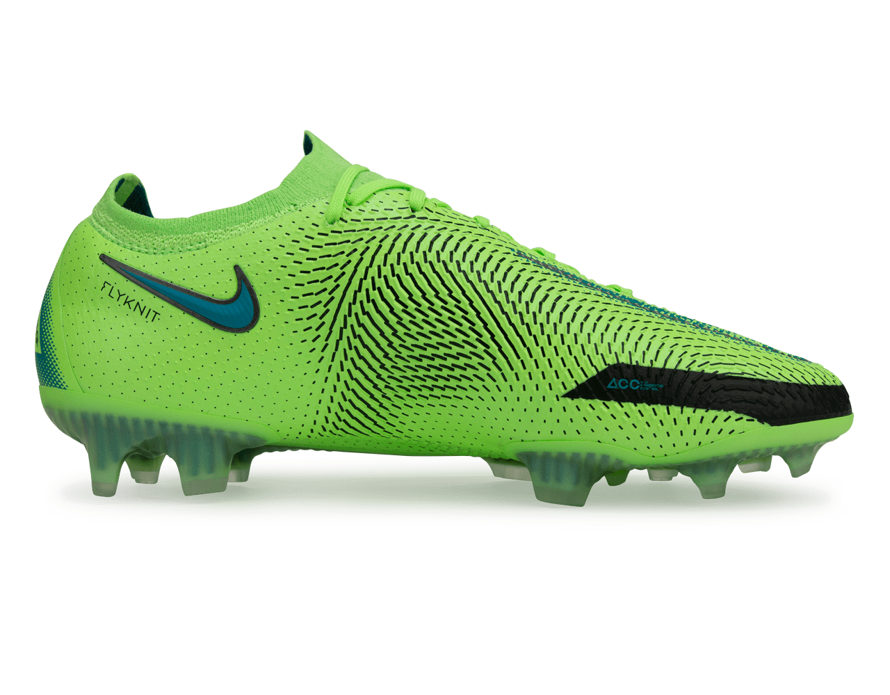 Nike Men's Phantom GT Elite FG Lime/Blue Side