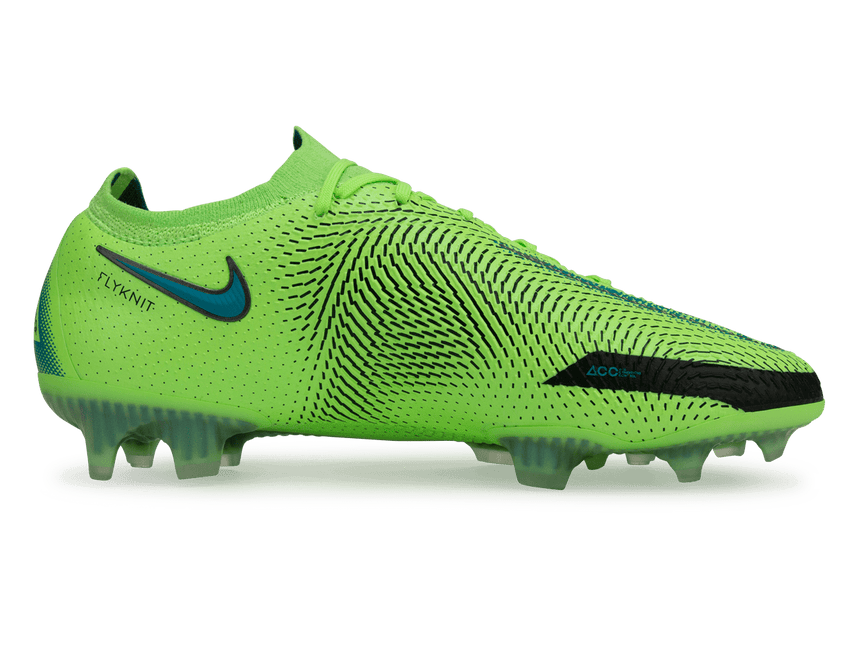 Nike Men's Phantom GT Elite FG Lime/Blue Side