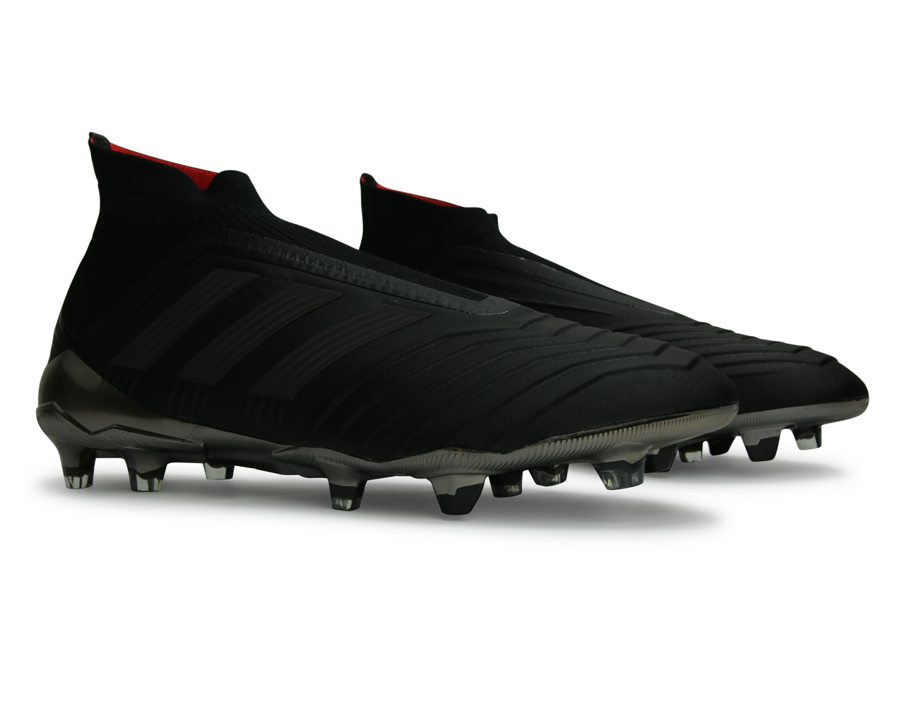 adidas Men's Predator 18+ FG Core Black/Real Coral