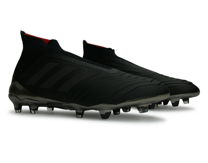 adidas Men's Predator 18+ FG Core Black/Real Coral