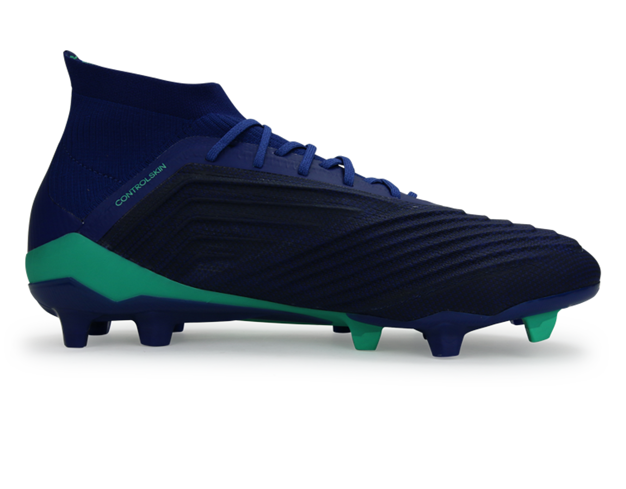 adidas Men'sPredator 18.1 FG Uni Ink/Aero Green