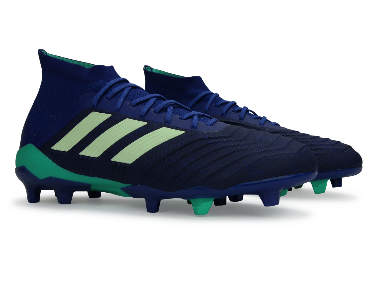 adidas Men'sPredator 18.1 FG Uni Ink/Aero Green