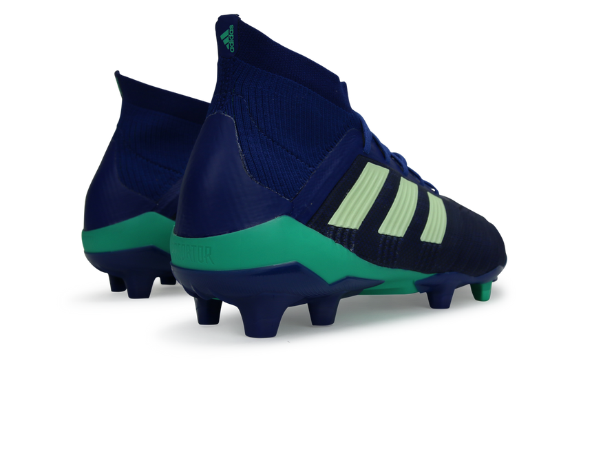 adidas Men'sPredator 18.1 FG Uni Ink/Aero Green