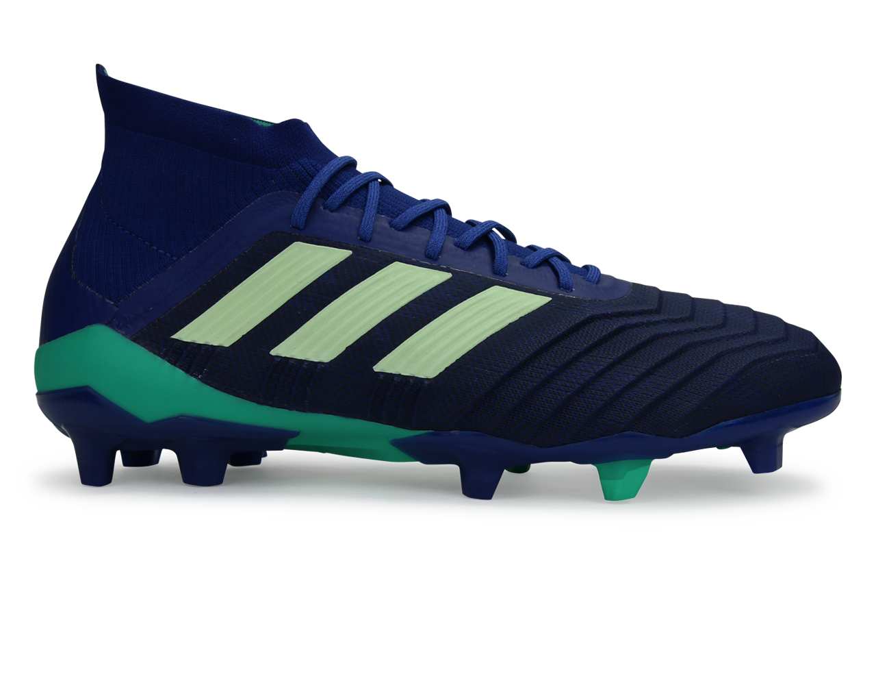 adidas Men'sPredator 18.1 FG Uni Ink/Aero Green