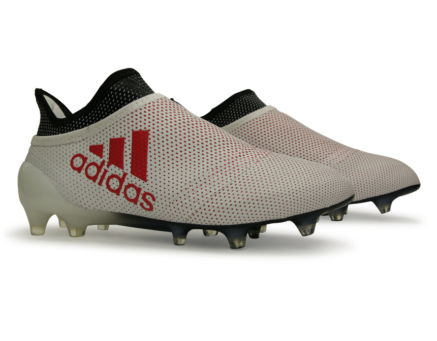 adidas Kids X 17+ FG White/Real Coral/Core Black