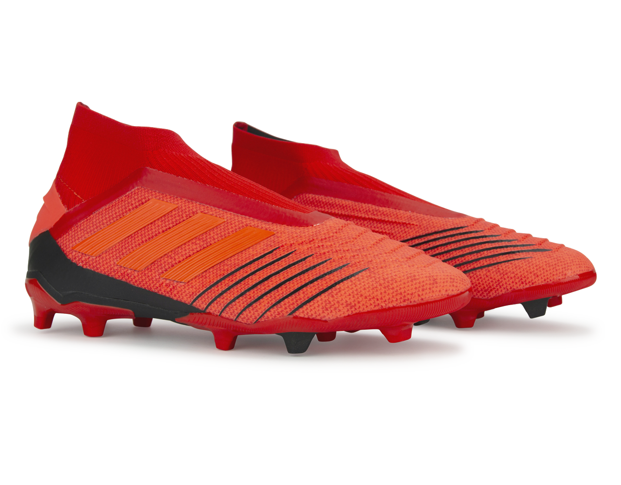 adidas Kids Predator 19+ FG Active Red/Solar Red